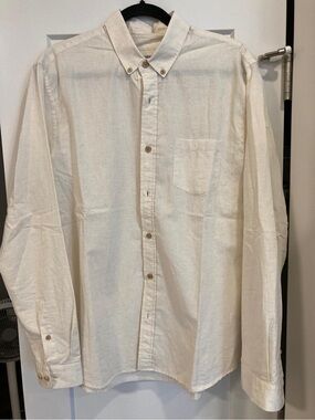 Sézane Linen Charlie Shirt
